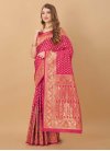 Art Silk Contemporary Style Saree For Ceremonial - 2