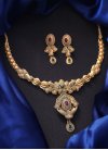 Majesty Alloy Gold Rodium Polish Jewellery Set For Ceremonial - 1