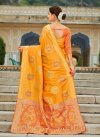Woven Work Designer Contemporary Style Saree For Ceremonial - 2
