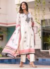 Linen Readymade Designer Salwar Suit For Ceremonial - 1