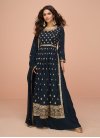 Georgette Readymade Designer Salwar Suit For Party - 1