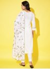 Embroidered Work Silk Blend Readymade Designer Salwar Suit - 1