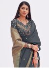 Satin Silk Traditional Saree For Festival - 1