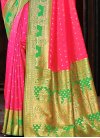 Silk Blend Designer Traditional Saree - 2