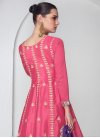 Pink and Purple Readymade Palazzo Salwar Kameez For Festival - 1