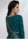 Embroidered Work Long Length Anarkali Salwar Suit - 1