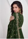 Silk Blend Floor Length Anarkali Salwar Suit - 2