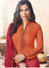 Faux Georgette Trendy Pakistani Salwar Suit - 1