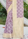 Woven Work Cotton Traditional Designer Saree - 2