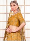 Embroidered Work A Line Lehenga Choli For Party - 2