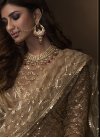 Brown and Off White Sharara Salwar Suit - 2