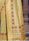 Patola Silk Designer Contemporary Style Saree - 3