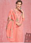 Cotton Thread Work Pant Style Classic Salwar Suit - 1
