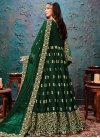 Embroidered Work Faux Georgette Long Length Anarkali Salwar Suit - 2