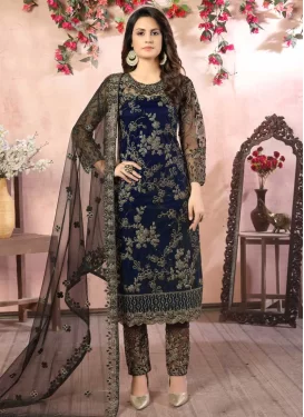 Navy-blue : Salwar Kameez - Pakistani Salwar Kameez UK, USA, Australia Navy-blue : Salwar Kameez - Pakistani Salwar Kameez UK, USA, Australia