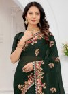 Georgette Contemporary Style Saree For Festival - 1
