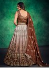Faux Georgette Readymade Long Length Gown - 1