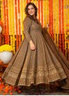 Georgette Readymade Floor Length Gown - 2