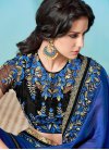 Satin Silk Trendy Saree - 1