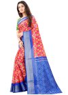 Woven Work Contemporary Style Saree For Casual - 1