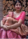 Banarasi Silk Thread Work Trendy Classic Saree - 1