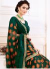 Faux Georgette Traditional Saree - 1