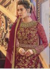 Embroidered Work Long Length Anarkali Salwar Suit - 1