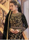 Embroidered Work Net Long Length Anarkali Salwar Suit - 1