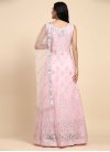 Net Embroidered Work Readymade Designer Gown - 1