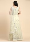 Embroidered Work Readymade Long Length Gown - 1