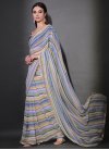 Georgette Trendy Classic Saree For Casual - 1
