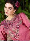 Perfervid Satin Silk Embroidered Work Readymade Classic Gown For Festival - 1