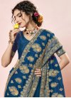 Vichitra Silk Traditional Designer Saree - 1