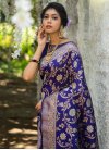 Art Silk Woven Work Designer Traditional Saree - 1