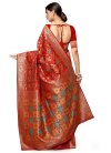 Woven Work Banarasi Silk Trendy Classic Saree For Ceremonial - 1