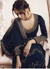 Embroidered Work Palazzo Designer Suit - 1