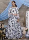 Embroidered Work Floor Length Gown - 2