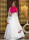 Rose Pink and White Trendy Lehenga Choli For Ceremonial - 1
