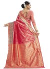 Banarasi Silk Thread Work Trendy Classic Saree - 2
