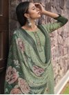 Satin Palazzo Style Pakistani Salwar Suit - 1