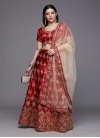 Satin Silk Designer Lehenga Choli - 1