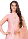 Chanderi Cotton Pant Style Designer Salwar Kameez For Ceremonial - 1