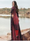 Crepe Silk Palazzo Style Pakistani Salwar Suit - 1
