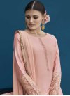 Art Silk Palazzo Style Pakistani Salwar Suit For Ceremonial - 2