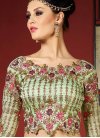 Eye-Catchy Art Silk Embroidered Work Trendy Designer Lehenga Choli - 1