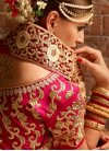 Prepossessing Net Designer Lehenga Choli For Bridal - 2