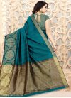 Thread Work Contemporary Style Saree For Ceremonial - 2