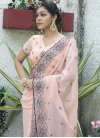 Embroidered Work Designer Contemporary Style Saree For Party - 1