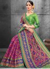 Patola Silk Trendy Classic Saree - 1
