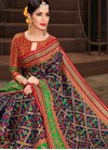 Thread Work Patola Silk Designer Traditional Saree - 1